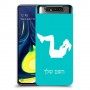 אימון ספורט - אישה כיסוי מגן קשיח בעיצוב אישי עם השם שלך ל Samsung Galaxy A80 יחידה אחת סקרין מובייל
