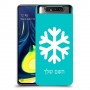 שלג כיסוי מגן קשיח בעיצוב אישי עם השם שלך ל Samsung Galaxy A80 יחידה אחת סקרין מובייל