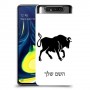 שור כיסוי מגן קשיח בעיצוב אישי עם השם שלך ל Samsung Galaxy A80 יחידה אחת סקרין מובייל