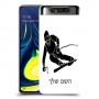 סקִי כיסוי מגן קשיח בעיצוב אישי עם השם שלך ל Samsung Galaxy A80 יחידה אחת סקרין מובייל