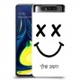 סמיילי כיסוי מגן קשיח בעיצוב אישי עם השם שלך ל Samsung Galaxy A80 יחידה אחת סקרין מובייל