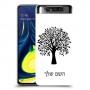 עץ כיסוי מגן קשיח בעיצוב אישי עם השם שלך ל Samsung Galaxy A80 יחידה אחת סקרין מובייל