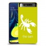 עקרב כיסוי מגן קשיח בעיצוב אישי עם השם שלך ל Samsung Galaxy A80 יחידה אחת סקרין מובייל