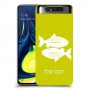 דגים כיסוי מגן קשיח בעיצוב אישי עם השם שלך ל Samsung Galaxy A80 יחידה אחת סקרין מובייל