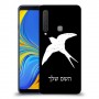 ציפור לבלוע כיסוי מגן קשיח בעיצוב אישי עם השם שלך ל Samsung Galaxy A9 (2018) יחידה אחת סקרין מובייל