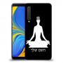 יוגה כיסוי מגן קשיח בעיצוב אישי עם השם שלך ל Samsung Galaxy A9 (2018) יחידה אחת סקרין מובייל