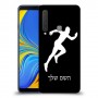 רץ כיסוי מגן קשיח בעיצוב אישי עם השם שלך ל Samsung Galaxy A9 (2018) יחידה אחת סקרין מובייל