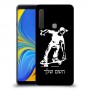 ילד סקייטבורד כיסוי מגן קשיח בעיצוב אישי עם השם שלך ל Samsung Galaxy A9 (2018) יחידה אחת סקרין מובייל