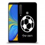 כדורגל - כדור כיסוי מגן קשיח בעיצוב אישי עם השם שלך ל Samsung Galaxy A9 (2018) יחידה אחת סקרין מובייל