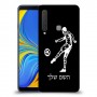 שחקן כדורגל כיסוי מגן קשיח בעיצוב אישי עם השם שלך ל Samsung Galaxy A9 (2018) יחידה אחת סקרין מובייל
