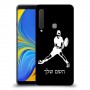 שחקן טניס כיסוי מגן קשיח בעיצוב אישי עם השם שלך ל Samsung Galaxy A9 (2018) יחידה אחת סקרין מובייל