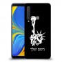 פסל החירות כיסוי מגן קשיח בעיצוב אישי עם השם שלך ל Samsung Galaxy A9 (2018) יחידה אחת סקרין מובייל