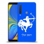 קשת כיסוי מגן קשיח בעיצוב אישי עם השם שלך ל Samsung Galaxy A9 (2018) יחידה אחת סקרין מובייל