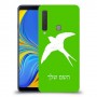 ציפור לבלוע כיסוי מגן קשיח בעיצוב אישי עם השם שלך ל Samsung Galaxy A9 (2018) יחידה אחת סקרין מובייל