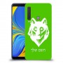 זאב כיסוי מגן קשיח בעיצוב אישי עם השם שלך ל Samsung Galaxy A9 (2018) יחידה אחת סקרין מובייל