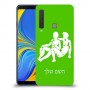 תאומים כיסוי מגן קשיח בעיצוב אישי עם השם שלך ל Samsung Galaxy A9 (2018) יחידה אחת סקרין מובייל
