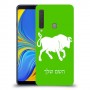 שור כיסוי מגן קשיח בעיצוב אישי עם השם שלך ל Samsung Galaxy A9 (2018) יחידה אחת סקרין מובייל