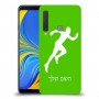 רץ כיסוי מגן קשיח בעיצוב אישי עם השם שלך ל Samsung Galaxy A9 (2018) יחידה אחת סקרין מובייל