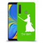 סמוראי כיסוי מגן קשיח בעיצוב אישי עם השם שלך ל Samsung Galaxy A9 (2018) יחידה אחת סקרין מובייל