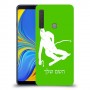 סקִי כיסוי מגן קשיח בעיצוב אישי עם השם שלך ל Samsung Galaxy A9 (2018) יחידה אחת סקרין מובייל