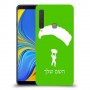 צניחה חופשית כיסוי מגן קשיח בעיצוב אישי עם השם שלך ל Samsung Galaxy A9 (2018) יחידה אחת סקרין מובייל