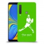 שחקן טניס כיסוי מגן קשיח בעיצוב אישי עם השם שלך ל Samsung Galaxy A9 (2018) יחידה אחת סקרין מובייל