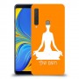 יוגה כיסוי מגן קשיח בעיצוב אישי עם השם שלך ל Samsung Galaxy A9 (2018) יחידה אחת סקרין מובייל