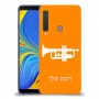 חצוצרה כיסוי מגן קשיח בעיצוב אישי עם השם שלך ל Samsung Galaxy A9 (2018) יחידה אחת סקרין מובייל