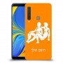 תאומים כיסוי מגן קשיח בעיצוב אישי עם השם שלך ל Samsung Galaxy A9 (2018) יחידה אחת סקרין מובייל