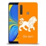 אריה כיסוי מגן קשיח בעיצוב אישי עם השם שלך ל Samsung Galaxy A9 (2018) יחידה אחת סקרין מובייל