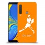 שחקן טניס כיסוי מגן קשיח בעיצוב אישי עם השם שלך ל Samsung Galaxy A9 (2018) יחידה אחת סקרין מובייל