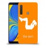 אימון ספורט - אישה כיסוי מגן קשיח בעיצוב אישי עם השם שלך ל Samsung Galaxy A9 (2018) יחידה אחת סקרין מובייל