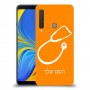 רופא סטטוסקופ כיסוי מגן קשיח בעיצוב אישי עם השם שלך ל Samsung Galaxy A9 (2018) יחידה אחת סקרין מובייל