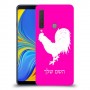 תרנגול כיסוי מגן קשיח בעיצוב אישי עם השם שלך ל Samsung Galaxy A9 (2018) יחידה אחת סקרין מובייל