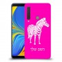 זברה כיסוי מגן קשיח בעיצוב אישי עם השם שלך ל Samsung Galaxy A9 (2018) יחידה אחת סקרין מובייל
