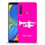 חצוצרה כיסוי מגן קשיח בעיצוב אישי עם השם שלך ל Samsung Galaxy A9 (2018) יחידה אחת סקרין מובייל