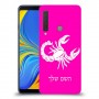 עקרב כיסוי מגן קשיח בעיצוב אישי עם השם שלך ל Samsung Galaxy A9 (2018) יחידה אחת סקרין מובייל