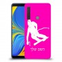 סקִי כיסוי מגן קשיח בעיצוב אישי עם השם שלך ל Samsung Galaxy A9 (2018) יחידה אחת סקרין מובייל