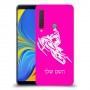 אופנוע שלג כיסוי מגן קשיח בעיצוב אישי עם השם שלך ל Samsung Galaxy A9 (2018) יחידה אחת סקרין מובייל