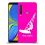 גלישת מפרש כיסוי מגן קשיח בעיצוב אישי עם השם שלך ל Samsung Galaxy A9 (2018) יחידה אחת סקרין מובייל
