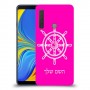 הגה - קפטן - ים כיסוי מגן קשיח בעיצוב אישי עם השם שלך ל Samsung Galaxy A9 (2018) יחידה אחת סקרין מובייל