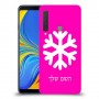 שלג כיסוי מגן קשיח בעיצוב אישי עם השם שלך ל Samsung Galaxy A9 (2018) יחידה אחת סקרין מובייל