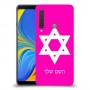 מגן דוד - ישראל כיסוי מגן קשיח בעיצוב אישי עם השם שלך ל Samsung Galaxy A9 (2018) יחידה אחת סקרין מובייל