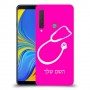 רופא סטטוסקופ כיסוי מגן קשיח בעיצוב אישי עם השם שלך ל Samsung Galaxy A9 (2018) יחידה אחת סקרין מובייל