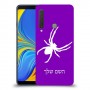 עכביש כיסוי מגן קשיח בעיצוב אישי עם השם שלך ל Samsung Galaxy A9 (2018) יחידה אחת סקרין מובייל