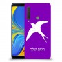 ציפור לבלוע כיסוי מגן קשיח בעיצוב אישי עם השם שלך ל Samsung Galaxy A9 (2018) יחידה אחת סקרין מובייל