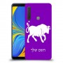 שור כיסוי מגן קשיח בעיצוב אישי עם השם שלך ל Samsung Galaxy A9 (2018) יחידה אחת סקרין מובייל
