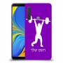 הרמת משקולות כיסוי מגן קשיח בעיצוב אישי עם השם שלך ל Samsung Galaxy A9 (2018) יחידה אחת סקרין מובייל