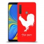 תרנגול כיסוי מגן קשיח בעיצוב אישי עם השם שלך ל Samsung Galaxy A9 (2018) יחידה אחת סקרין מובייל