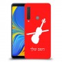 כינור כיסוי מגן קשיח בעיצוב אישי עם השם שלך ל Samsung Galaxy A9 (2018) יחידה אחת סקרין מובייל